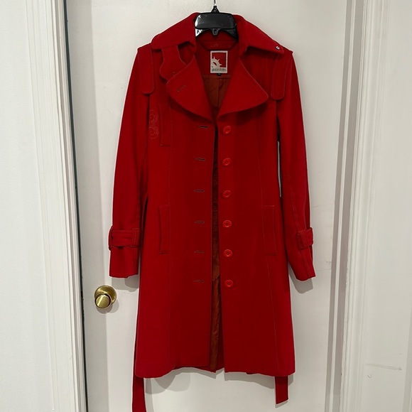 Jackets & Blazers - WOOL GSUSS INDUSTRIES COAT size XS